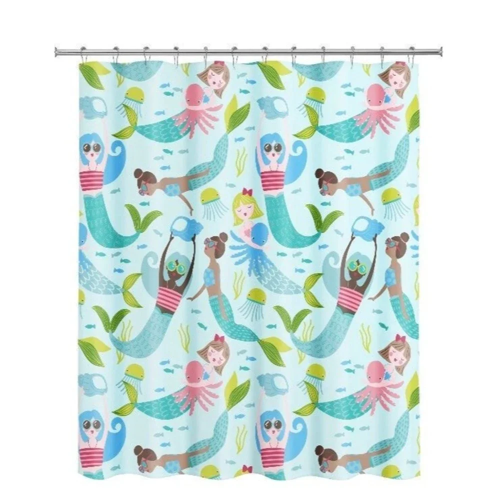 Mermaids Shower Curtain